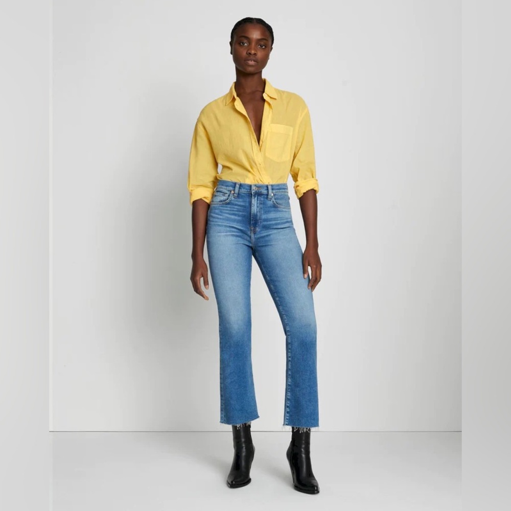 Women’s 7 Seven Jeans High Waisted Slim Kick Size 30